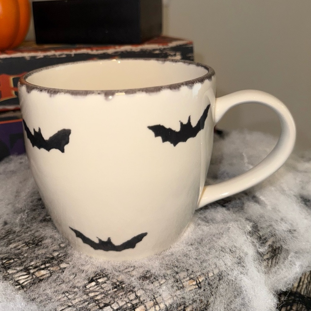 Oversized Halloween Bat Mug